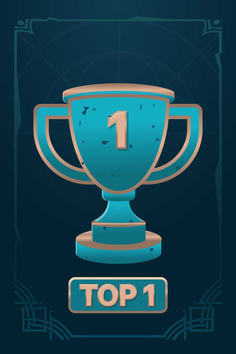 Finish 1st in a tournament