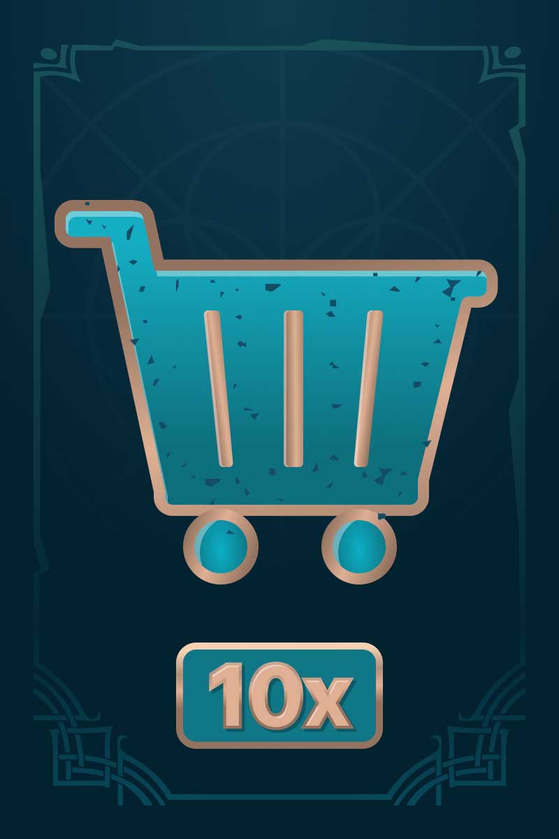 Make 10 shop purchases
