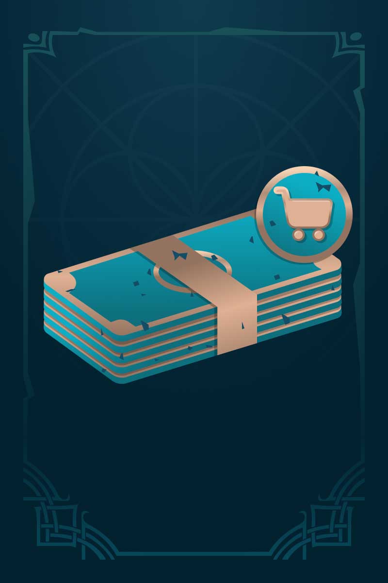 Bonus Money purchase in the Shop